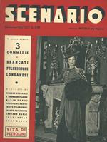 Scenario. Rivista mensile delle arti della scena. Anno XI, n. 2, febbraio 1942. Direttore: Nicola de Pirro. In questo numero: 3 commedie di Brancati, Fulghignoni, Longanesi