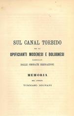 Sul canal Torbido per gli officianti modenesi e bolognesi danneggiati dalle smodate irrigazioni