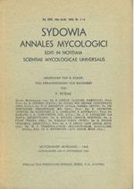 Sydowia. Annales mycologici editi in notitiam scientiae mycologicae universalis