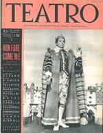 Teatro. Rassegna quindicinale degli spettacoli. N. 3, anno secondo, 1 febbraio 1950. In questo numero: Non fare come me, tre atti di Gherardo Gherardi