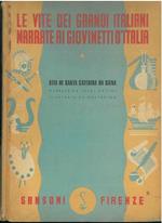 Le vite dei grandi italiani narrate ai giovanetti d'Italia vita di Santa Caterina da Siena Illustrazioni di Gustavino. Copia autografata