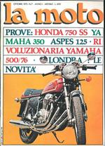 La moto. Anno I, numero 7, ottobre 1975