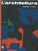 L' architettura. Cronache e storia. Anno VIII, n. 88, febbraio 1963. Direttore responsabile Bruno Zevi