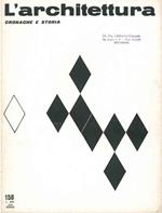 L' architettura. Cronache e storia. Anno XIV, n. 158, dicembre 1968. Direttore responsabile Bruno Zevi