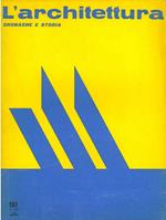 L' architettura. Cronache e storia. Anno XIV, n. 161, marzo 1969. Direttore responsabile Bruno Zevi