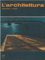 L' architettura. Cronache e storia. Anno XXI, n. 243, gennaio 1976. Direttore responsabile Bruno Zevi