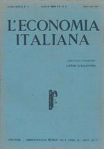 L' economia italiana. Rassegna mensile fascista di politica ed economia corporativa. Anno XXVII, n. 4, aprile 1942 Direttore Luigi Lojacono