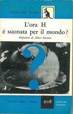 L' ora H è suonata per il mondo? Prefazione di A. Einstein