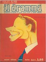 Il dramma: quindicinale di commedie di grande sucesso. 1938, n. 289 In copertina caricatura di Umberto Melnati di Onorato cover with a colored caricature of Onorato