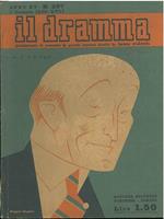 Il dramma: quindicinale di commedie di grande sucesso. 1939, n. 297 In copertina caricatura di Ruggero Ruggeri di Onorato cover with a colored caricature of Onorato