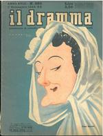 Il dramma: quindicinale di commedie di grande sucesso. 1942, n. 385 In copertina caricatura di Fanny Marchiò di Onorato cover with a colored caricature of Onorato