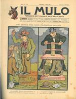 Il Mulo. Periodico settimanale anticanagliesco. 1 marzo 1908. Anno II - N. 8, direttore Agostino Ceccaroni