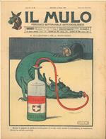 Il Mulo. Periodico settimanale anticanagliesco. 15 marzo 1908. Anno II - N. 10, direttore Agostino Ceccaroni