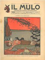 Il Mulo. Periodico settimanale anticanagliesco. 9 febbraio 1908. Anno II - N. 5, direttore Agostino Ceccaroni