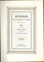 Gli italiani dall'antichità più remota sino all'anno 1844
