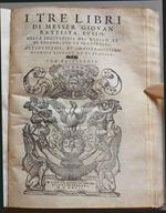 I tre libri di messer Giovan Battista Susio. Della ingiustitia del duello, et di coloro, che lo permettono. All'Invittiss. et Christianissimo Henrico secondo Re di Francia