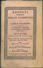 Raccolta completa delle commedie Tomo XLIX. Il filosofo inglese, Il cavaliere giocondo