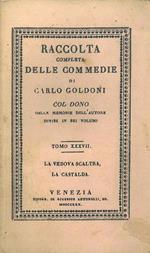 Raccolta completa delle commedie Tomo XXXVII. La vedova scaltra, La castalda