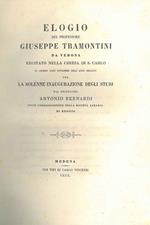 Elogio del professore Giuseppe Tramontini da Verona recitato nella chiesa di S. Carlo
