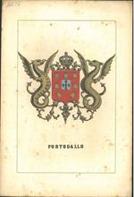 Litografia dello stemma del Portogallo