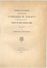 Intorno ad un diploma dell'imperatore Corrado il Salico dell'anno 1038 conservato nell'archivio Capitolare di Modena