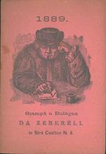 Al duttòur Truvlein. Luneri per l'Ann 1889 prezedù da un dialog. Bulogna dalla stamparì d'zeneréll