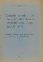 Compiti tecnici dei registri di classificazione degli aeromobili civili