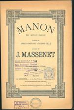 Manon. Opera in quattro atti e cinque quadri