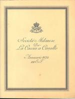 Società Milanese per la Caccia a Cavallo. Annuario 1934, XII E. F