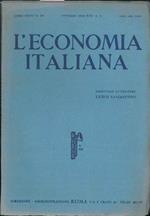 L' Economia italiana. Anno XXVI n* 10