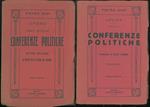 Conferenze politiche. Lettere politiche in difesa delle vittime del lavoro. Parte Prima e Seconda. Con prefazione di Luigi Fabbri