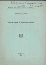 Alcune notizie di ornitologia toscana Estratto dalla Rivista Italiana di Ornitologia, anno xx, serie ii