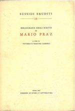 Bibliografia degli scritti di Mario Praz