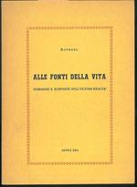 Alle fonti della vita