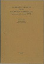 Disegni veneti della biblioteca ambrosiana anteriori al secolo XVII. Presentazione di R. Pallucchini