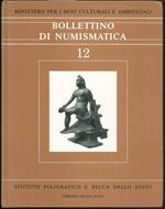 Bollettino di numismatica. Anno VII, serie I, n*12 gennaio-giugno