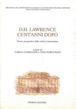 D. H. Lawrence cent'anni dopo. Nuove prospettive della critica lawrenciana