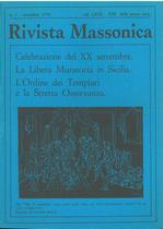 Rivista Massonica n. 7, settembre 1978