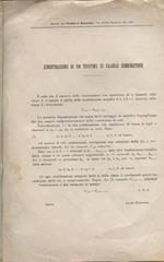 Dimostrazione di un teorema di calcolo combinatorio. Estratto dal Perodico di Matematica, vol. XVIII, fascicolo III, 1902