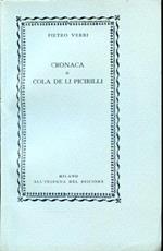 Cronaca di Cola de li Piccirilli