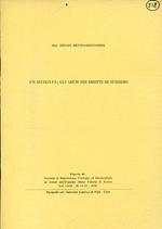 Un secolo fa: gli abusi nei diritti di sussidio. Estratto da: Giornale di Batteriologia Virologia ed Immunologia ed Annali dell'Ospedale Maria Vittoria di Torino. Vol. LXIII. N. 11. 12. 1970