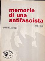 Memorie di una antifascista. 1919. 1940. Copia autografata