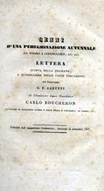 Cenni di una peregrinazione da Torino a Copenaghen. Lettera quinta della presente, e quindicesima delle corse precedenti. Estratto dall'Annotatore Piemontese, fascicolo di settembre 1837