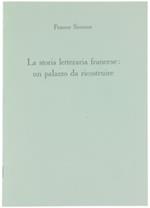 La Storia Letteraria Francese: un Palazzo da Ricostruire