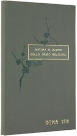 Natura e Doveri Dello Stato Religioso