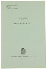 Rocco Serini. Commemorazione