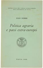 Politica Agraria e Paesi Extra-Europei