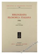 Bibliografia filosofica italiana (1986)