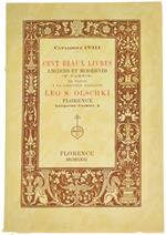 Cent beaux livres anciens et modernes