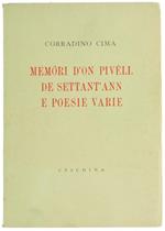 Memori d'On Pivell de Settant'Ann e Poesie Varie